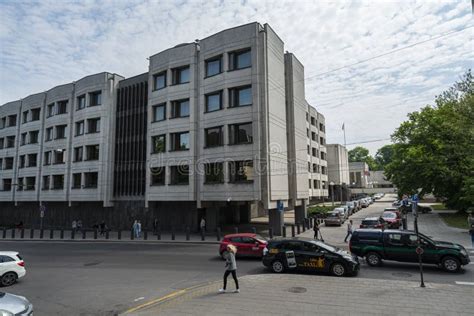 Parliament Of The Republic Of Lithuania Stock Photo Image Of