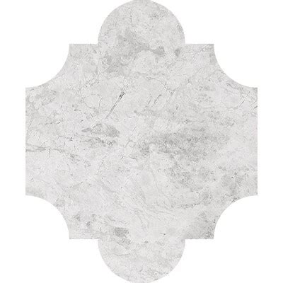 Silver Clouds Polished Marble Tile 18x18x1 2 Gray Marble