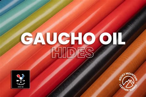 La Bretagna - Gaucho Oil - "Vacchetta" Veg Tanned Leather (HIDES