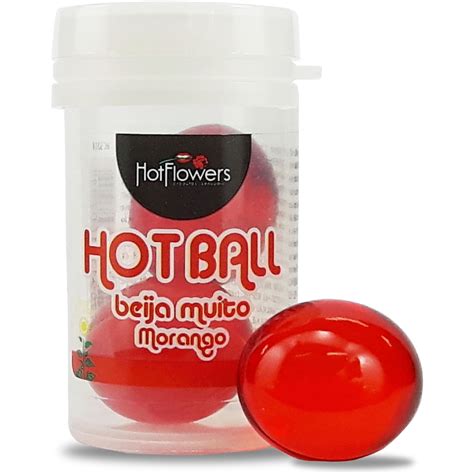 Hot Ball Beija Muito Morango