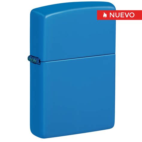 ENCENDEDOR ZIPPO AZUL CIELO MATE REGULAR Zippo