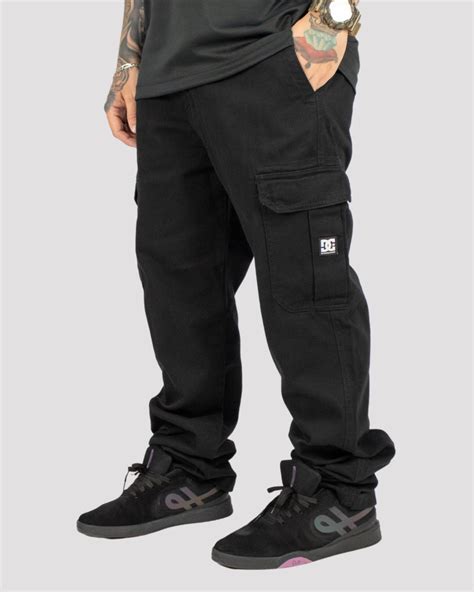 Calça DC Shoes Worker Cargo Preta