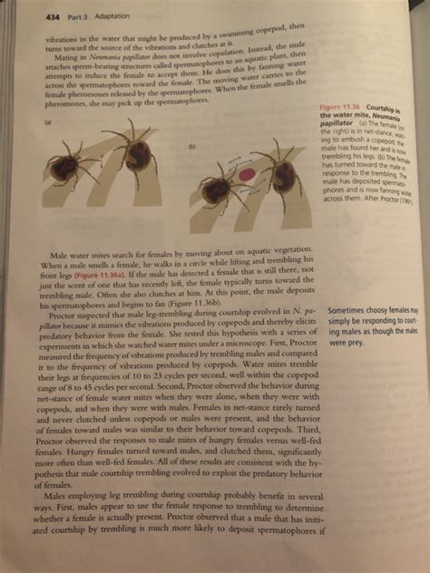 Solved Chapter 11 Sexual Selection 433 Prum 2010 Has