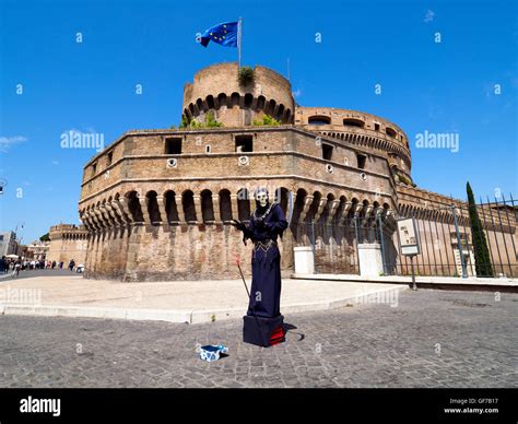 Castel Sant Angelo Mausoleum Of Hadrian Rome Italy Stock Photo Alamy