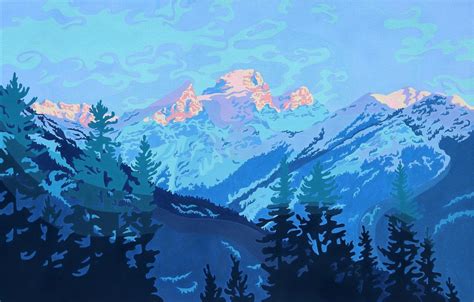 Solve Fernie BC Mountains Jigsaw Puzzle Online With 126 Pieces