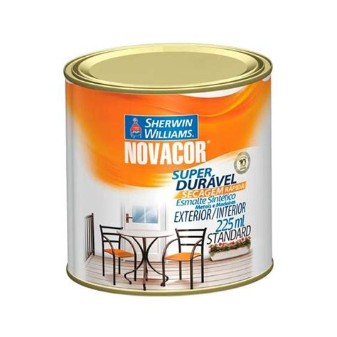 Tinta Esmalte Novacor Ml Branco Gelo Sherwin Williams Esmalte