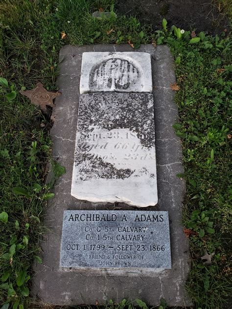 Archibald A Adams 1799 1866 Find A Grave Memorial