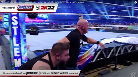 Stone Cold Steve Austin Makes Emotional Wwe Return At Wrestlemania 38