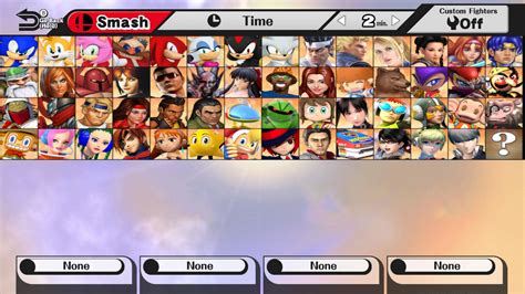 A Smash 4 Inspired Sega Smash Bros Roster By Mryoshi1996 On Deviantart