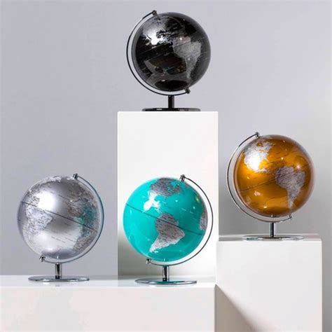 Torre Tagus Accents Torre Tagus Latitude World Globe Teal Globe