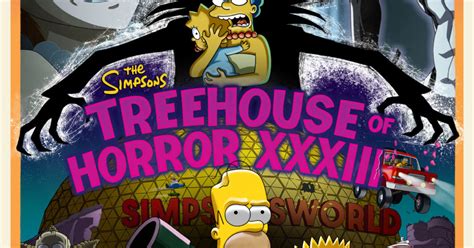 The Simpsons Treehouse Of Horror Xxxiii Guaranteed Halloween Fun