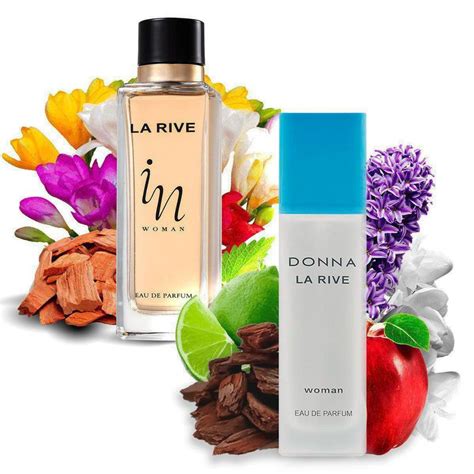 Kit 2 Perfumes Importados Donna E In Woman La Rive Kit De Perfume Magazine Luiza