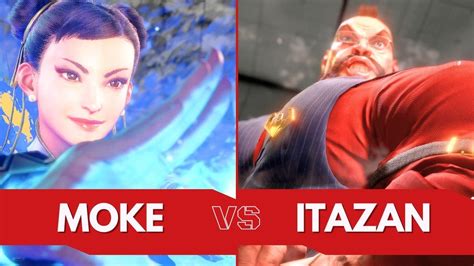 Sf Moke Chun Li Vs Itazan Zangief Street Fighter