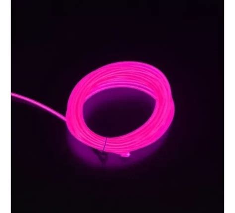 Hilo De Neon Led El Wire 3 Metro Cable Luces Tuning Pilas 3v MercadoLibre