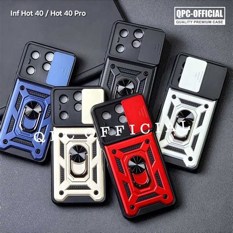 Jual Infinix Hot 40 Infinix Hot 40 Pro Case ARMOR SLIDE PROTECT KAMERA
