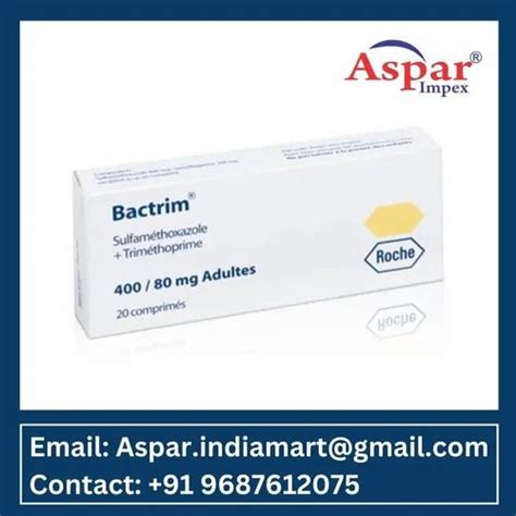 Bactrim Tablets At Best Price In Surat By Aspar Impex Id 23406444662