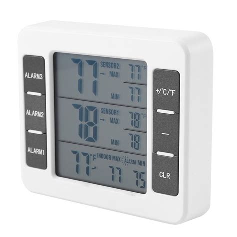 Term Metro De Alarma Para Refrigerador Digital Inal Mbrico Ble Con