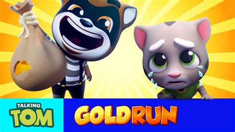 Talking Tom Gold Run Mega Trailer Cartoon Compilation Youtube