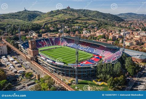 Aerial View of Renato Dall`Ara Stadium Editorial Photo - Image of ...