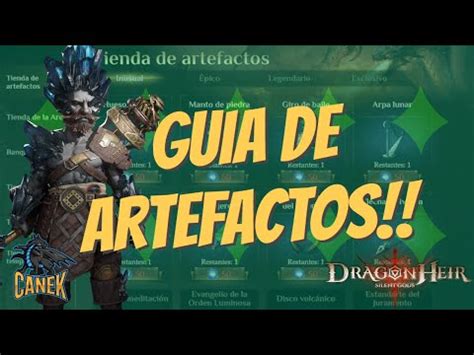 Consigue Los MEJORES ARTEFACTOS Para Tu Equipo GUIA DE ARTEFACTOS De