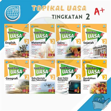 Buku Latihan Topikal UASA A KSSM Tingkatan 2 English Mate Sains