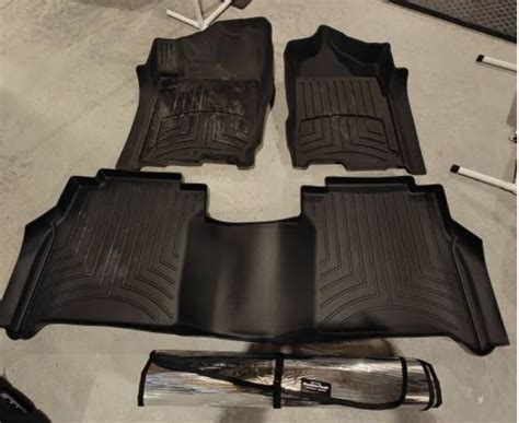 WeatherTech Floor Mats Full Set - MINT - Nissan Titan 2022 + | Nissan Titan Forum