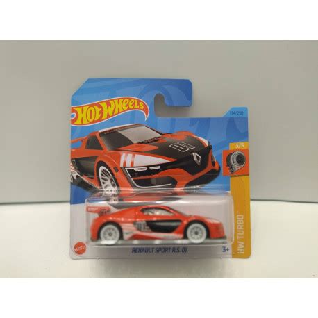 RENAULT SPORT R S RED N TURBO HOT WHEELS BCN STOCK CARS
