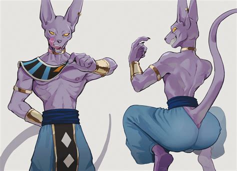 Rule 34 Balls Barely Visible Genitalia Beerus Big Ass Broly Culo