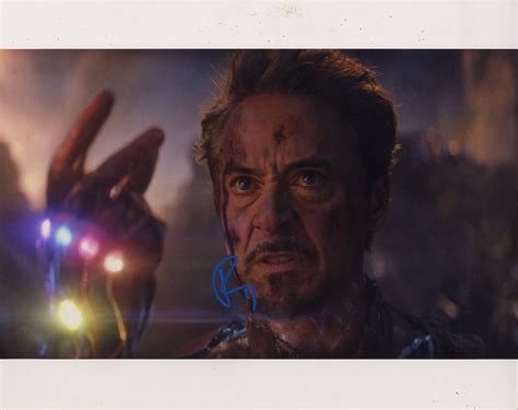 Robert Downey Jr ‘iron Man 11×14 Shanks Autographs