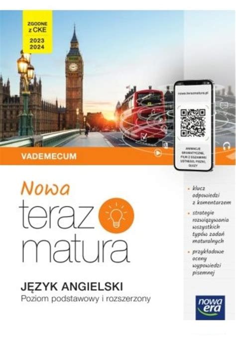 Nowa Teraz Matura J Zyk Angielski Vademecum Z Cyfrowym