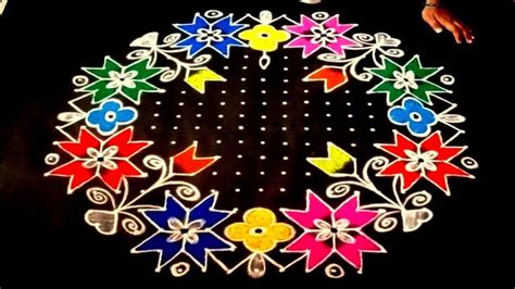 19X9X9 Dot Rangoli Designs Sankranthi Chukkala Muggulu Designs Happy