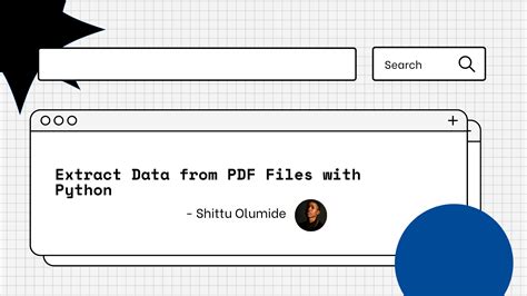 How To Extract Data From Pdf Files With Python