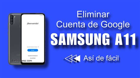 Eliminar Cuenta De Google Samsung Galaxy A Quitar Frp Borrar Correo