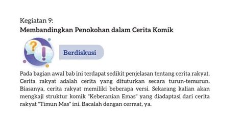 Kunci Jawaban Bahasa Indonesia Kurikulum Merdeka Kelas 9 Halaman 63