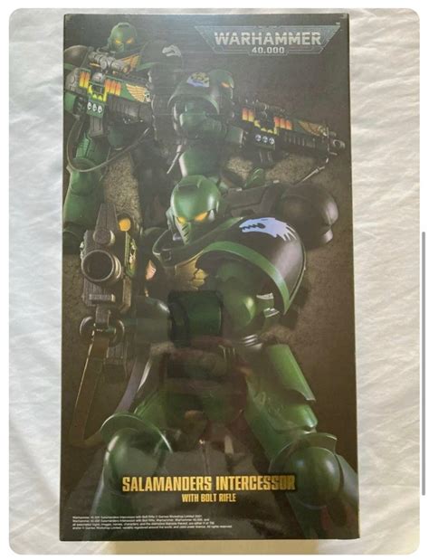 Bandai Tamashii Exclusive Warhammer Salamanders Intercessor With