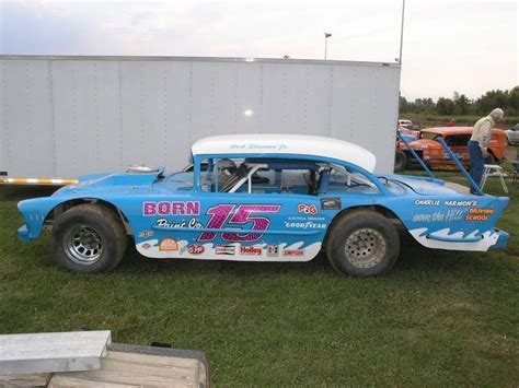 57 Chevy Super Stock Dirt Tracks Cars From The Past Pinterest