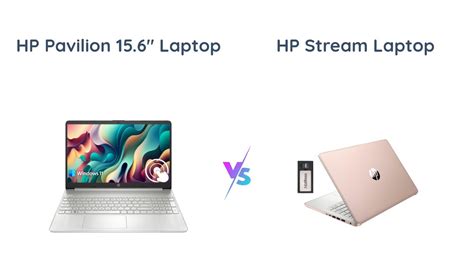 Hp Pavilion Vs Hp Stream Laptop Comparison Youtube