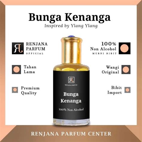 Jual Parfum Minyak Wangi BUNGA KENANGA Non Alkohol Shopee Indonesia