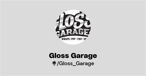 Gloss Garage Instagram Tiktok Linktree