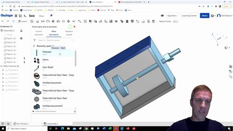 Pltw Automata Box Follower Onshape Youtube