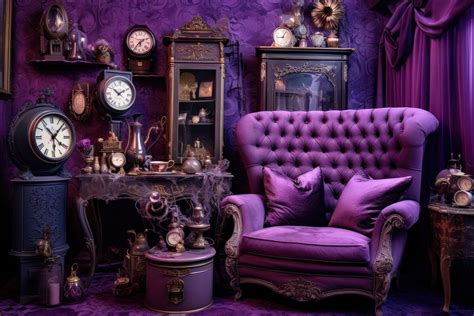 Living room purple architecture furniture. | Free Photo - rawpixel