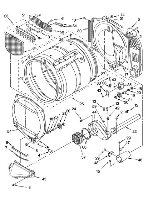 Kenmore Vacuum Cleaner Parts Diagram Vacuum Parts Kenmore P