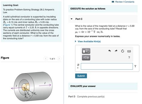 Solved A Review Constants Learning Goal To Practice Chegg