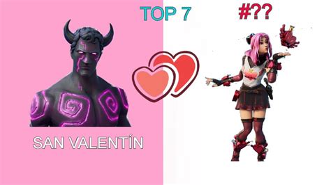 Top Mejores Skins De San Valentin Fortnite Youtube