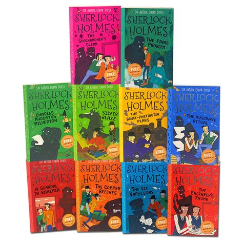 The Sherlock Holmes Childrens Collection 30 Books Set By Sir Arthur Co