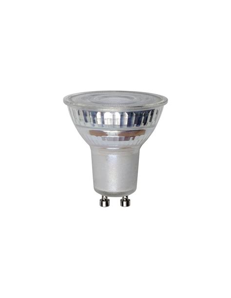 Ampoule Led Gu10 2700k 345 Lumens 4w 36° Face Avant Verre