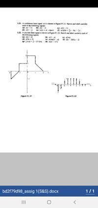 Answered A Continuous Time Signal Xtr Is Bartleby