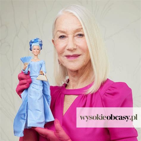 Helen Mirren otrzymała własną lalkę Barbie z okazji 65 lat istnienia marki