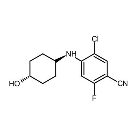 5 Chloro 2 Fluoro 4 Trans 4 Hydroxycyclohexyl Amino Benzonitrile