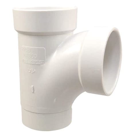 Nibco In Dwv Pvc Spigot X Hub X Hub Sanitary Street Tee I